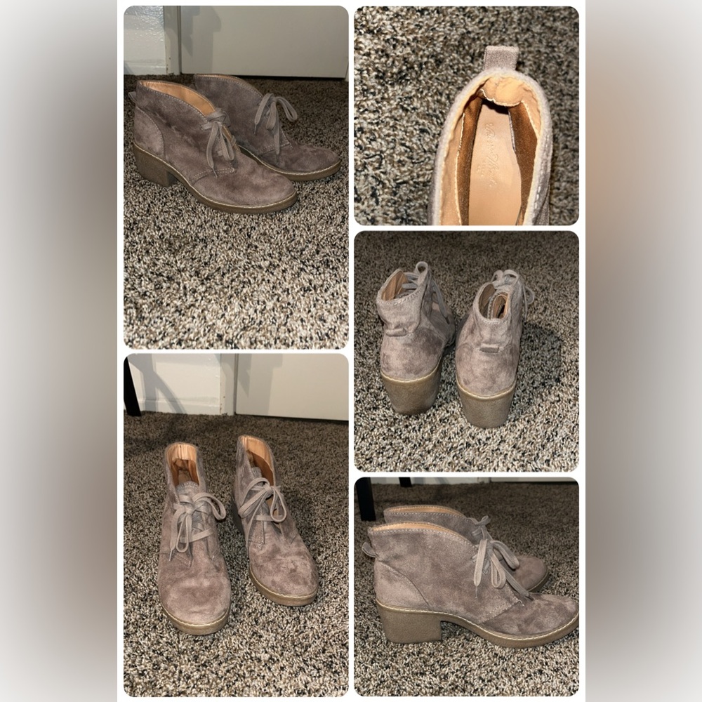 Suede Ankle Boots